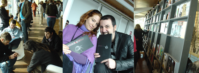 day 2 - za!, stirato and the bookstore